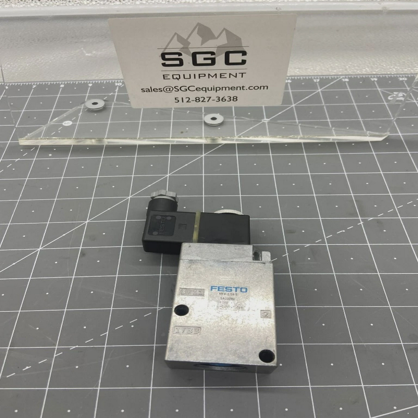 FestoMFH-3-1/4-S空气电磁阀带电磁线圈MSFG-24/42-50/60