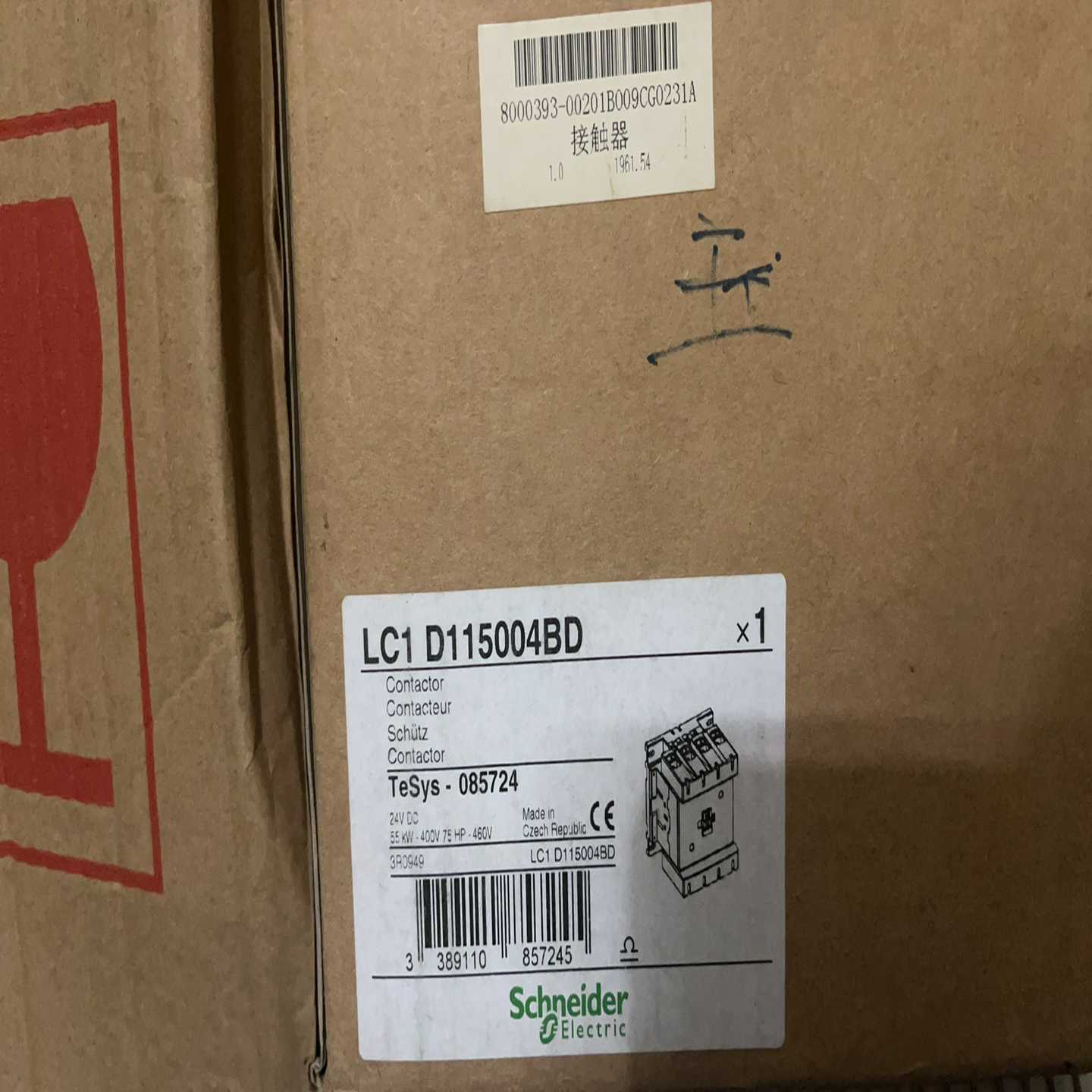 LC1D115004BDSchneider/电气询价