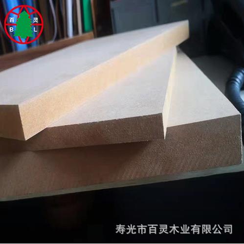 25mm中密度纤维板MDF中纤板内部结构紧密强度高抗变形可加工性好图片