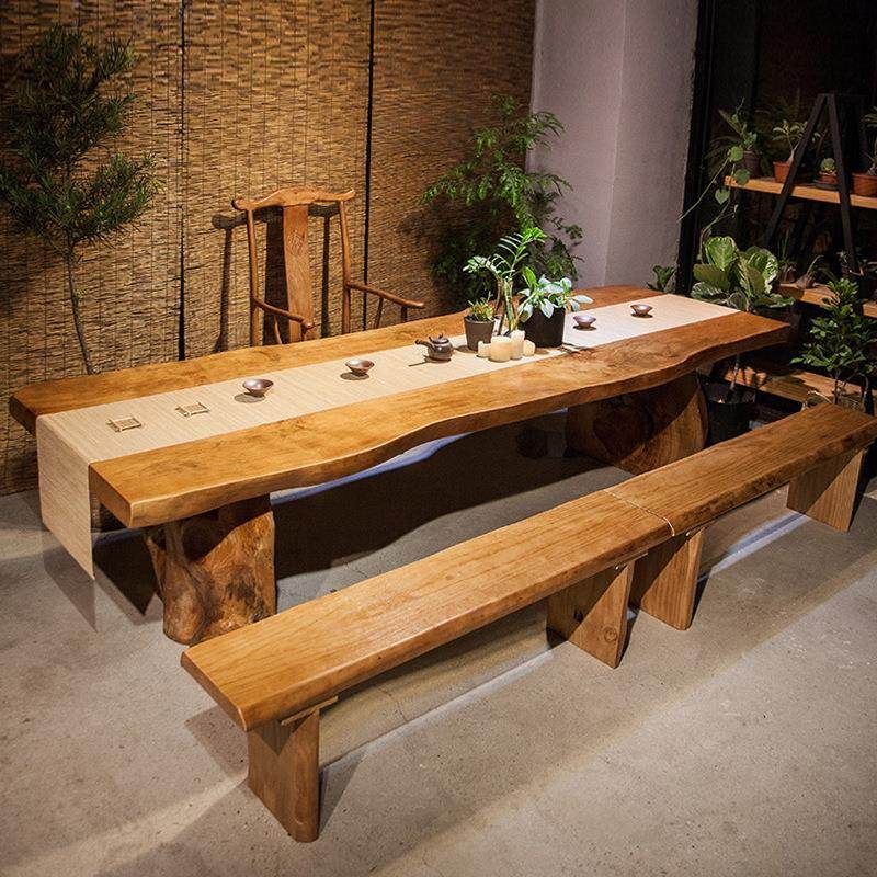 新中式茶桌椅组合loft接待洽谈茶台会议桌子长桌大板桌实木泡茶桌,商业/办公家具,茶台/茶桌,淘宝优惠券,粉丝福利购,淘宝优惠卷