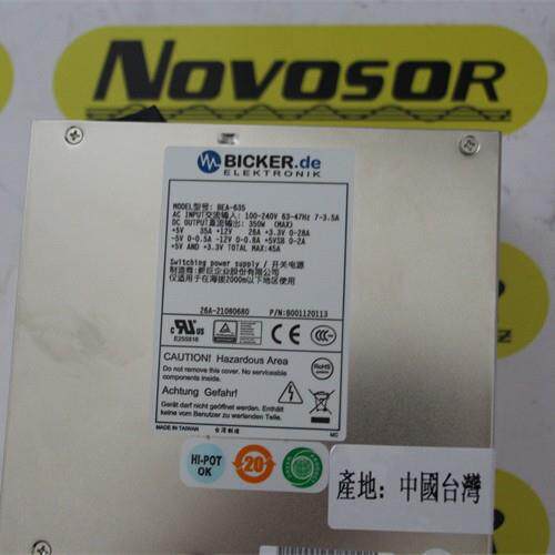 BICKER电源BEA-635 BEA-635-B1先咨询订期货