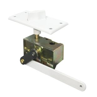 隐形手动百叶窗开关手摇内嵌式厢体机柜百叶窗比特数据中心机房窗