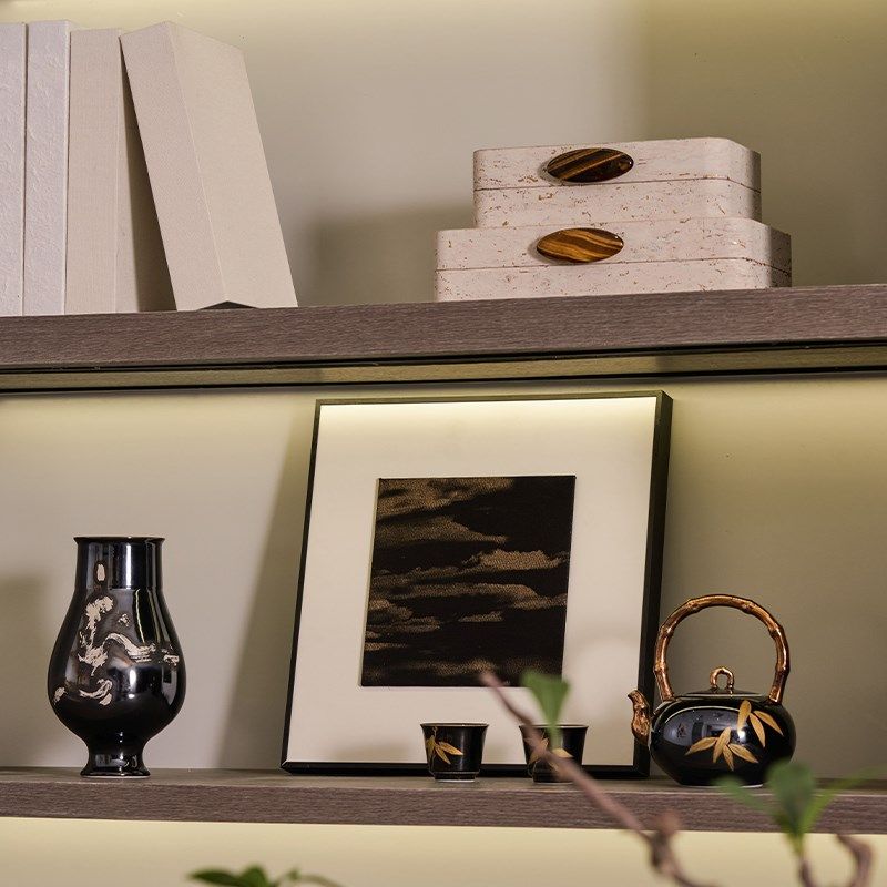 新中式茶空间茶柜子软装饰品陈列摆件高级感氛围布置陶瓷茶壶花瓶,童装/婴儿装/亲子装,儿童装饰手表,淘宝优惠券,粉丝福利购,淘宝优惠卷