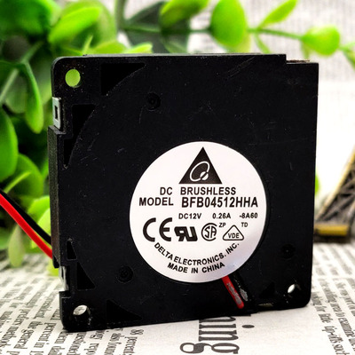 台达 BFB04512HHA 4510 12V 0.26A 4.5CM 涡轮 鼓风 散热风扇