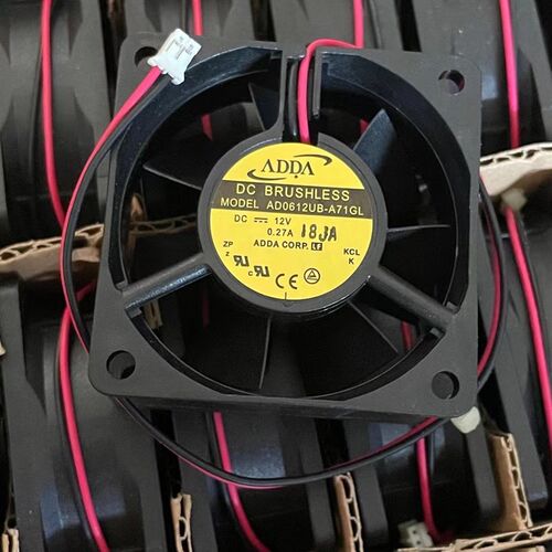 原装ADDA AD0612UB-A71GL 6025 12V 0.27A 双滚珠大风量散热风扇