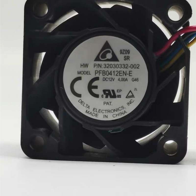 台达PFB0412EN-E 4028 12v4.00A 4cm超暴力双滚珠服务器改装风扇