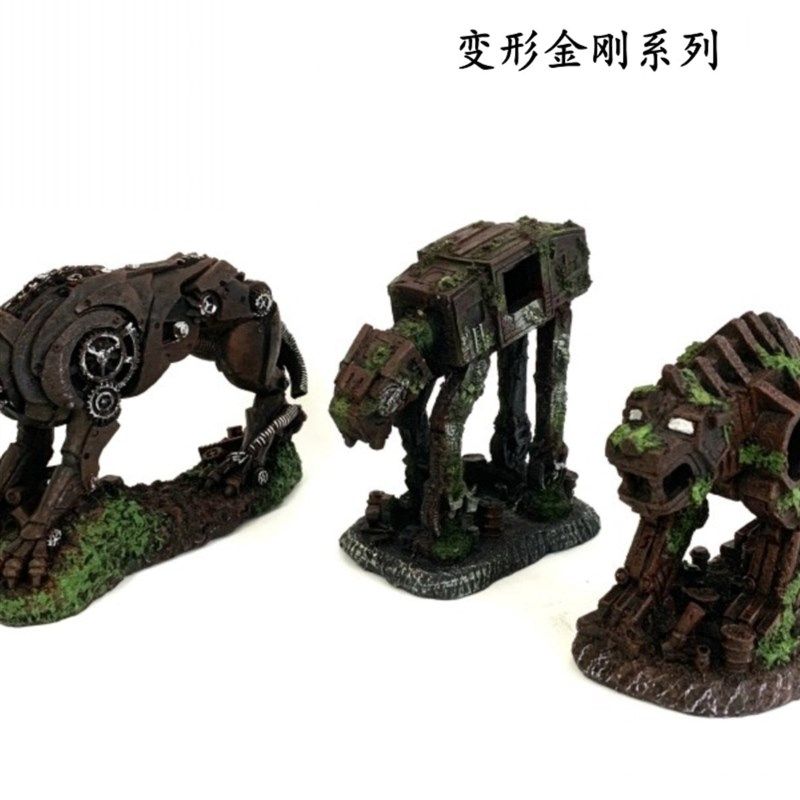 鱼缸装饰创意造景机器虎豹狗变形金刚主题造型水族箱树脂工艺品,童装/婴儿装/亲子装,儿童装饰手表,淘宝优惠券,粉丝福利购,淘宝优惠卷