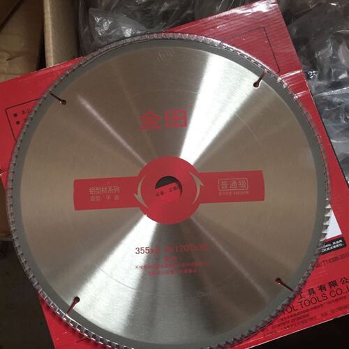 昆山代理金田普通级铝用锯片平齿355*3.0*120T*25.4/30 14寸*120T