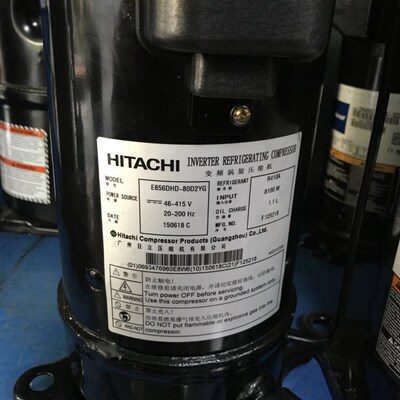 E856DHD-80A2YG E856DHD-80D2Y 原装全新日立空调变频涡旋压缩机