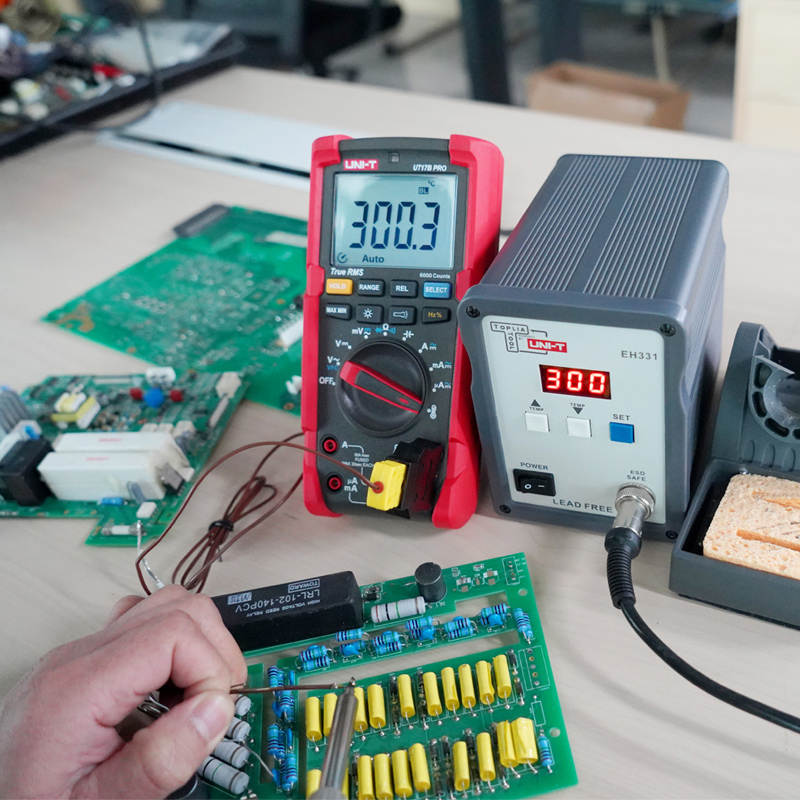 优利德UT15B/UT17BPRO万用表数字高精度智能防烧电工万能表全自动