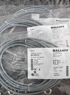 售前询价巴鲁夫感测器 BES0474 全新正品 现货