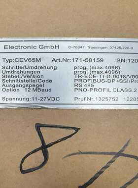 【全新原装】德国TRElectronic编码器CEV65--议价商品