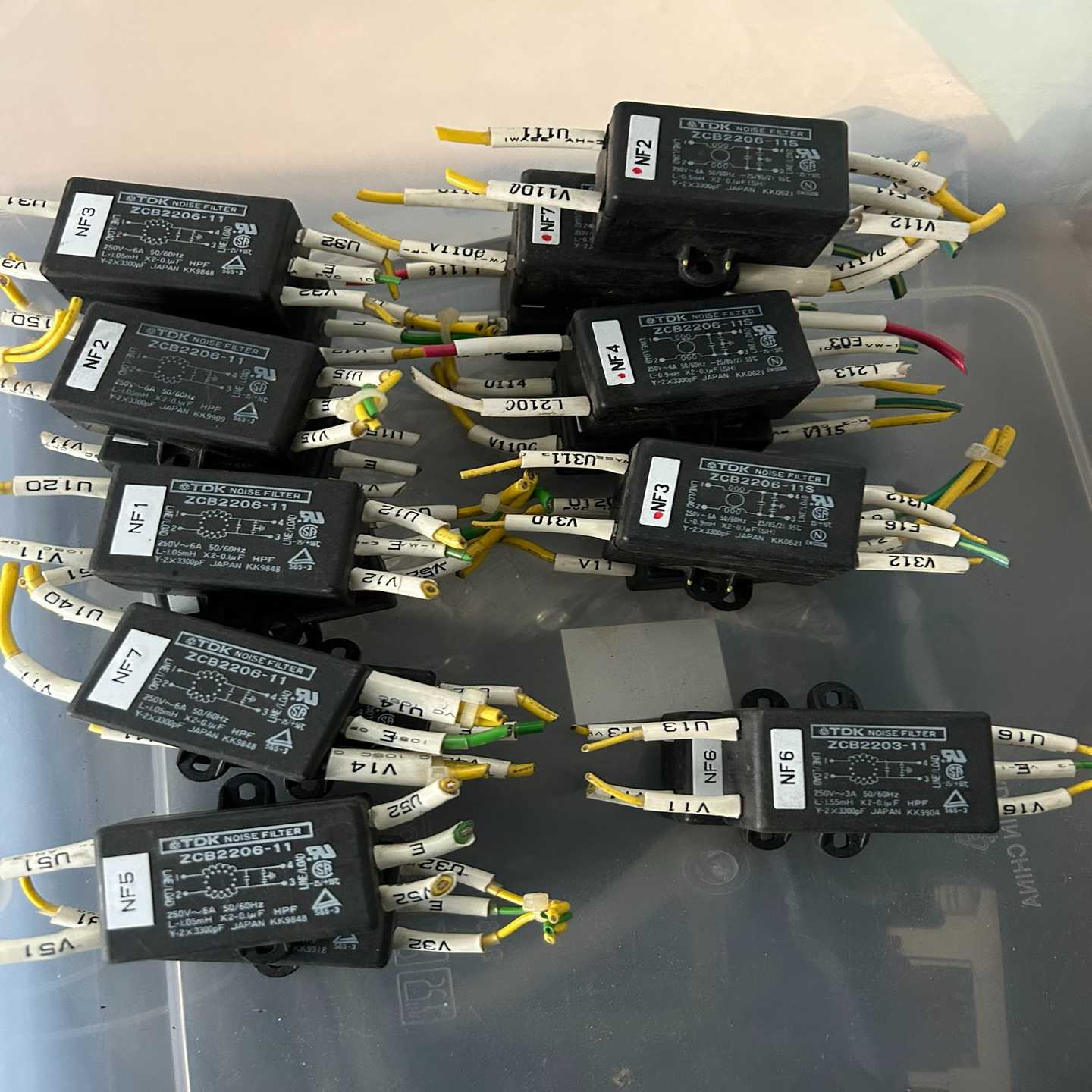 【议价】TDK电源滤波器ZCB2206-11有10个ZCB220适用