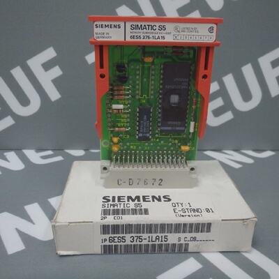 6ES53751LA15  SIEMENS  6ES53751LA15  Memory Submodule 8K New