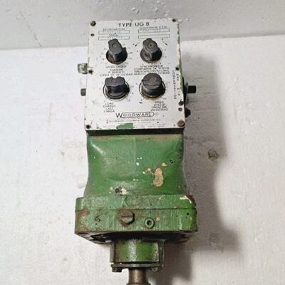Woodward TYPE UG8 Dial Type Governor 8001320 RPM   USED