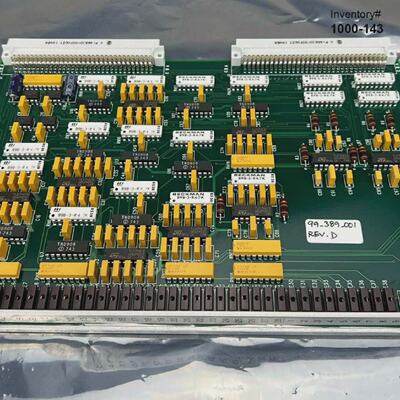 Tegal 99389001 Circuit Board Rev D Tegal 6500U Etcher *used