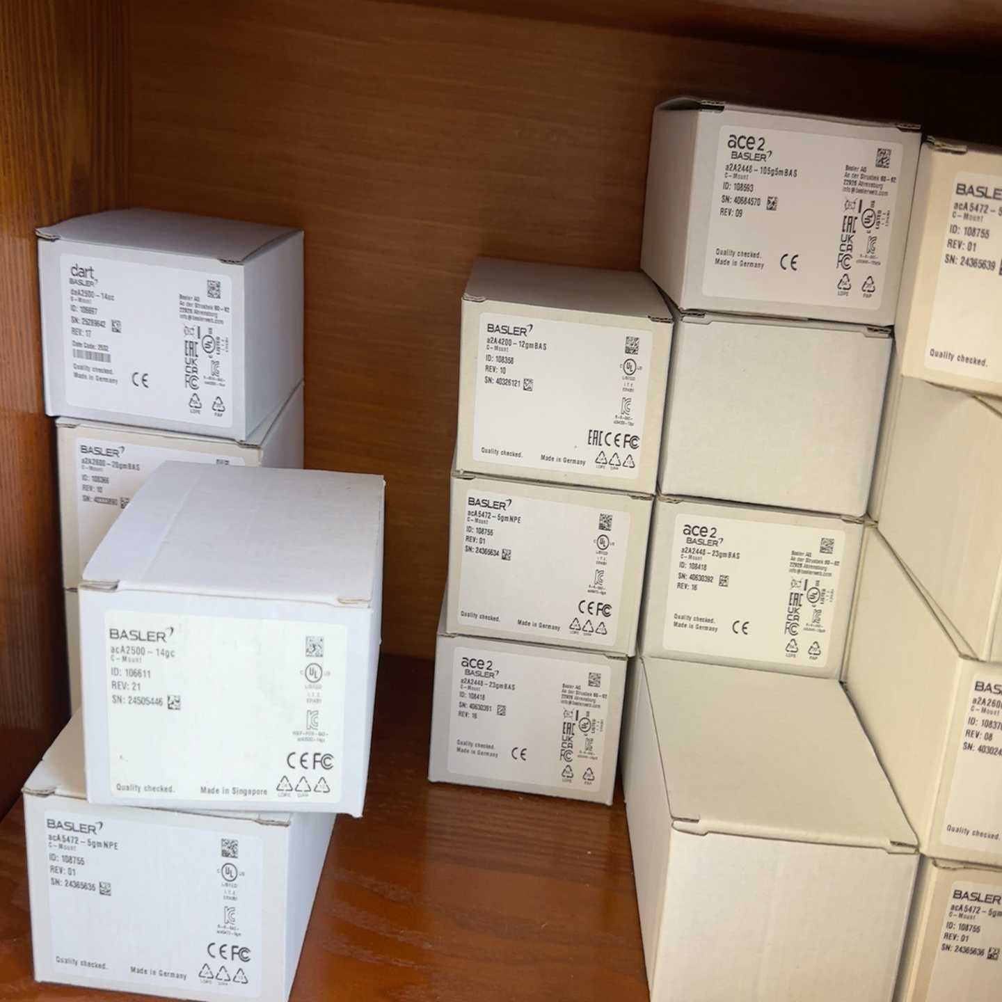 询价basler工业相机a2a1920-51gmbas库存