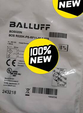 （议价)议价BALLUFF巴鲁夫 BOS020N BOS R020K-P