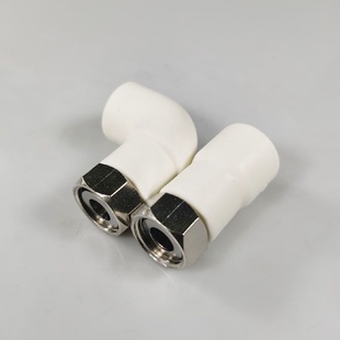 全新活接角阀热水器专用PPR活接铜活弯头直接三通阀门