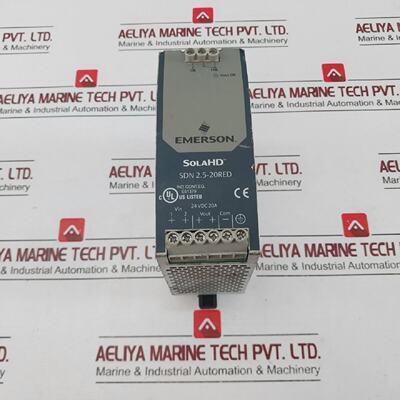Module DAlimentation Redondante Emerson SDN 2.520RED 24VDC 2