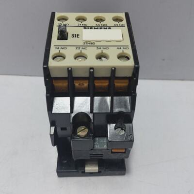 Siemens 3TH80310A Auxiliary Contactor 220V 5060Hz Coil 3TH80