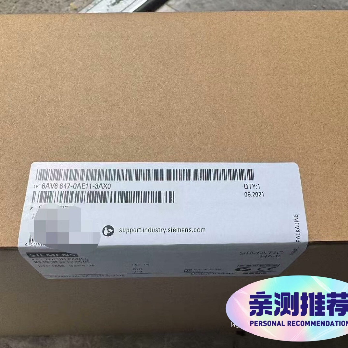 议价西门子6AV66470AE113AX0KTP1000触议价
