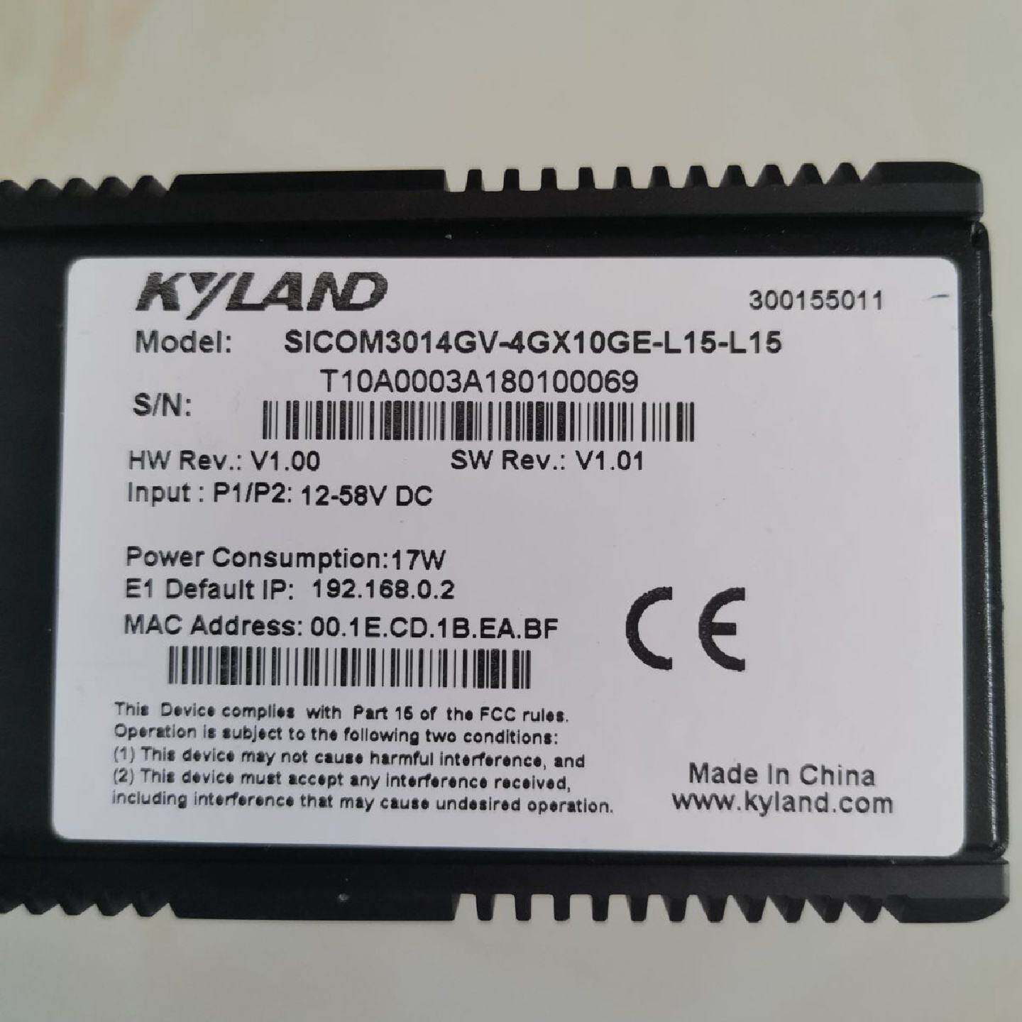 议价SICOM3014GV-4GX10GE-L15-L15  东土工业交换机