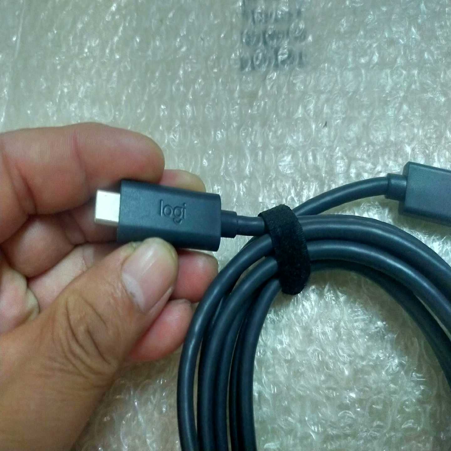 罗技C1000e原装数据线，几乎全新，功能完好，-议价