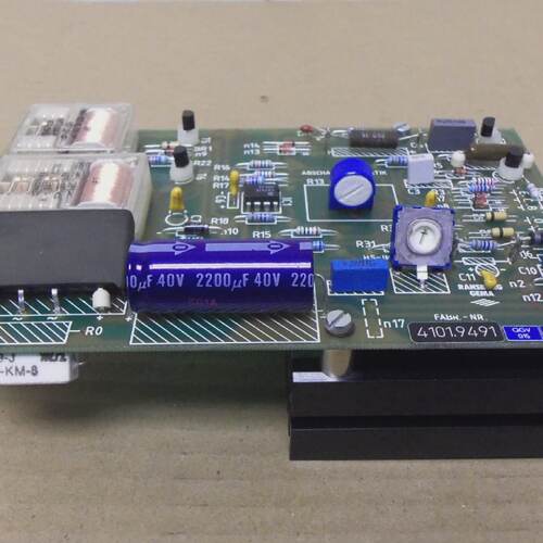 NEW RANSBURG GEMA 41019491 SAFETY SHUTOFF CIRCUIT BOARD FIRE