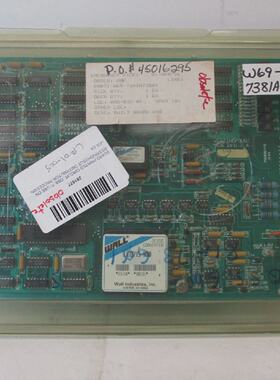 7381A73 G01 Westinghouse PCPR10 1095 51805 Sub. C 2QSS2 P499