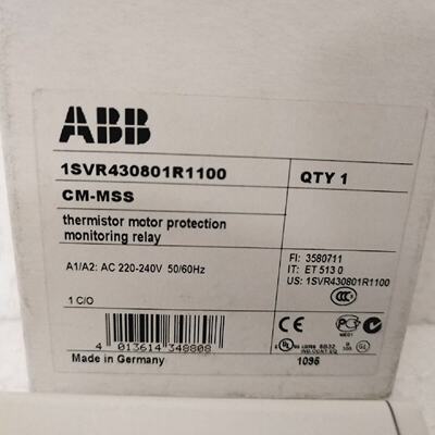 ABB CMMSS  1SVR430801R1100 Thermistor Motorschutz berwachung