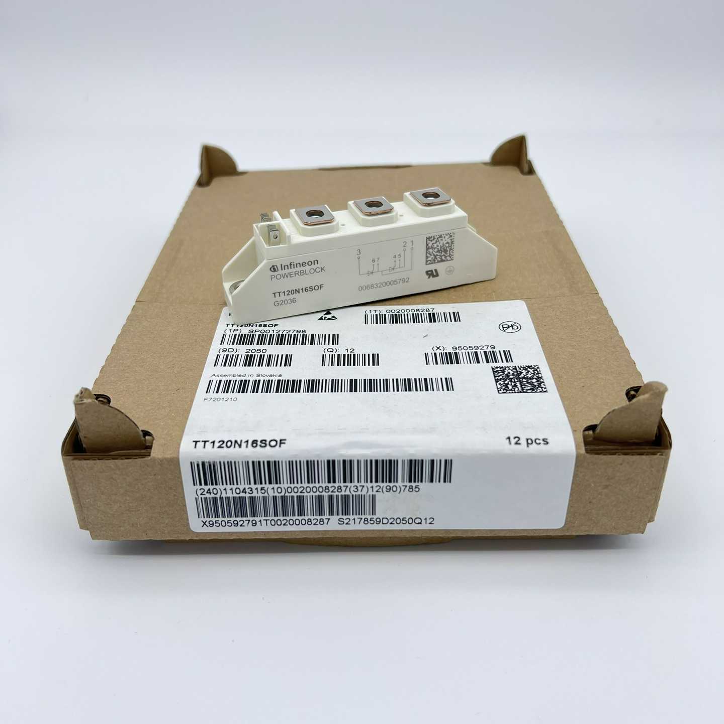 TT120N16SOF 西门康可控硅模块 直~询价