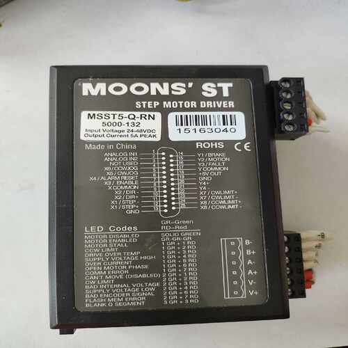【星慕电子】MSST5-Q-RN 5000-132 鸣志驱动器 功能正常