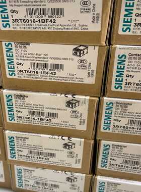 接触器3RT6016-1BF42询价