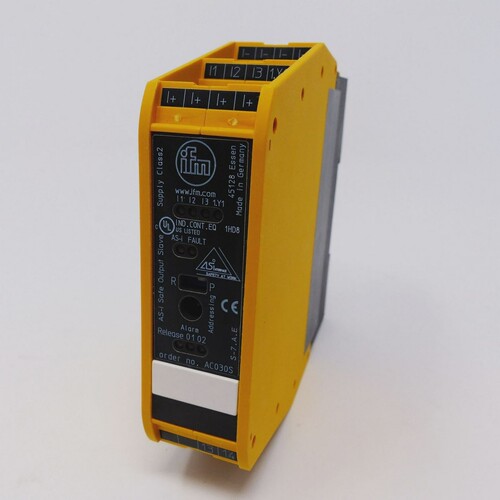 IFMAC030SSicheresAS-InterfaceSchaltschrankmodulAS-iSaf