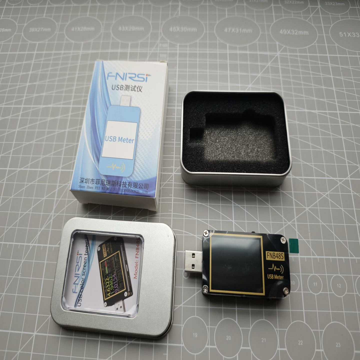 议价产品菲尼瑞斯FNIRSI-USB测试仪FNB48S