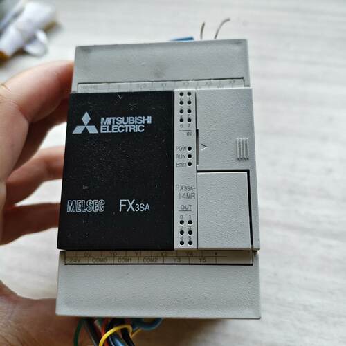 三菱PLCFX3SA14MRCM实物拍摄功能正常-议价