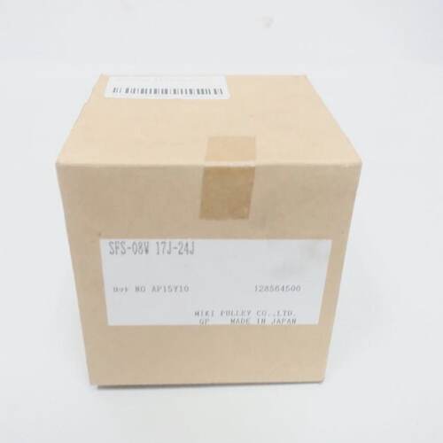 Miki Pulley SFS08W17J24J Servoflex Disc Coupling 17mm X 24mm