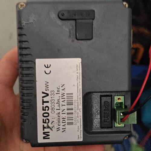 溢价-威纶通MT505TV触摸屏5WV型号台湾工控触摸屏