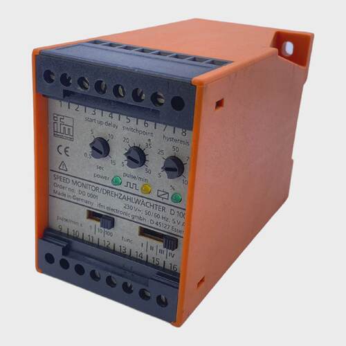Ifm DD0001 Monitor De Velocidad Para Uso Industrial 230V 506