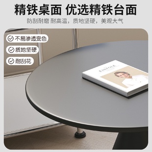 创意ins风电脑桌铁艺床边桌卧室家用简易书桌置物架客厅阳台茶桌