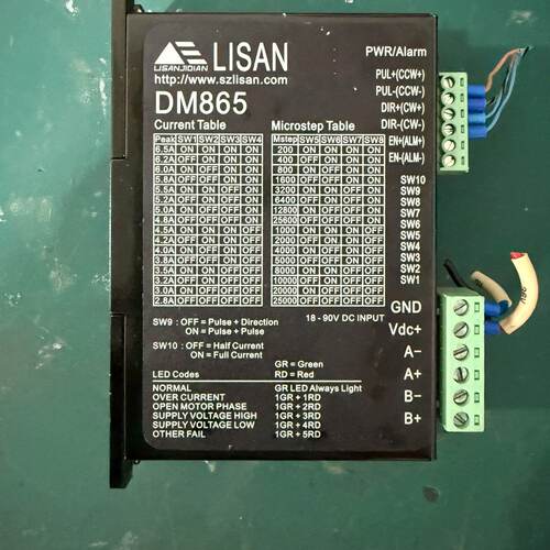 议价Lisan Lisan Dm865 Stepper Motor Driver 1890V Power Suppl
