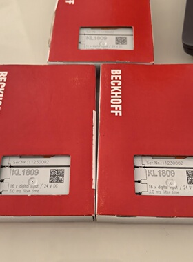 BECKHOFF倍福KL1809模块正品全新原装未开封倍福-议价