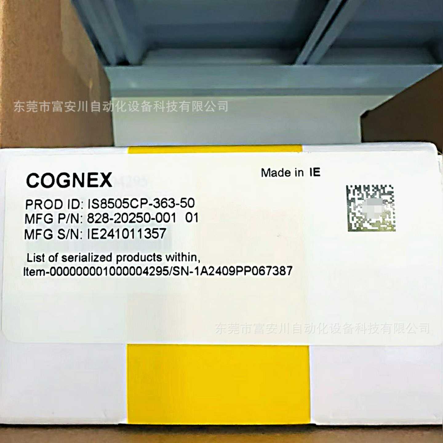 IS8505CP-363-50C康耐视/COGNEX工业相机全新现货议价出售