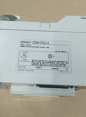 议价全新无包装OMRONCPU模块C200H-CPU01-E现货C200H-CPU01-E