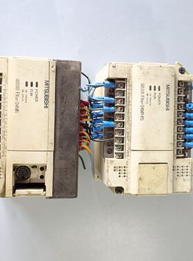 PLC三菱二手拆机FX0N24MRES原装正品实物拍-议价
