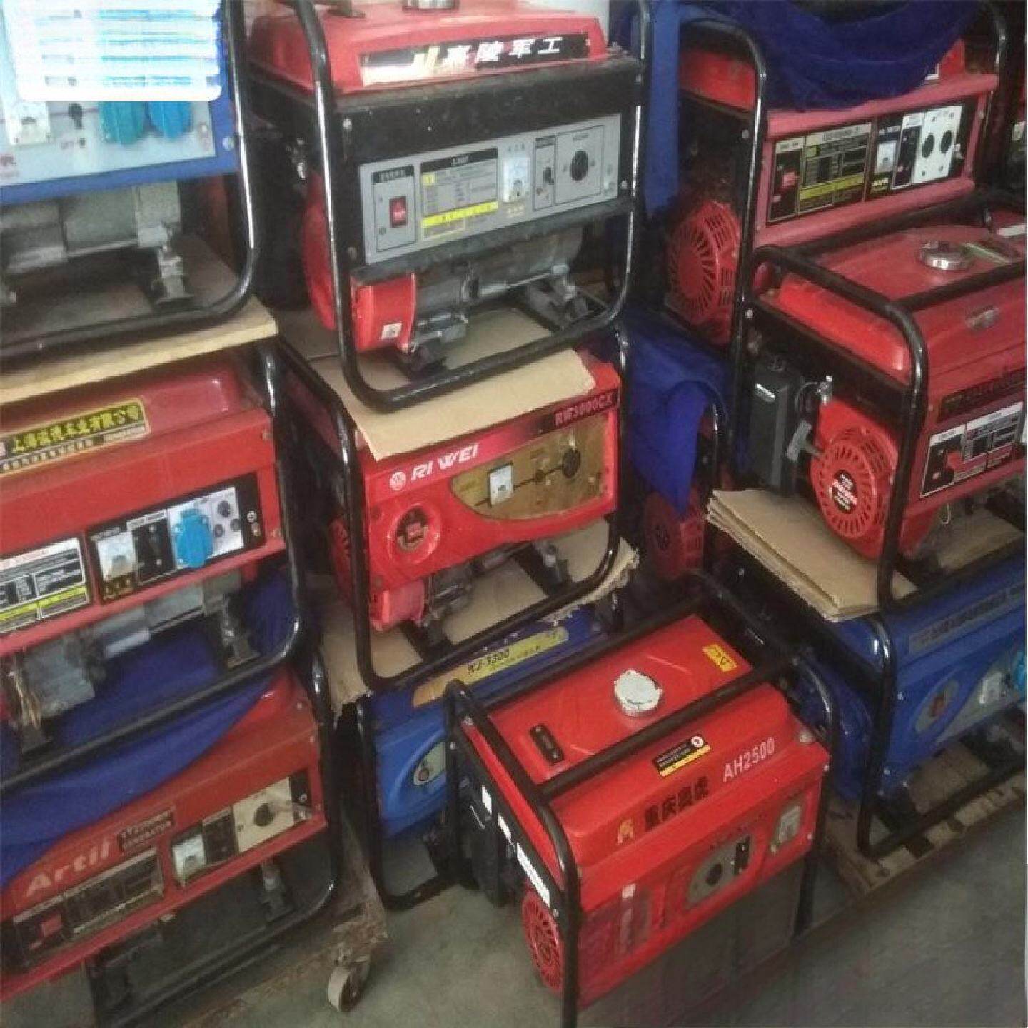 二手汽油发电机2KW2.5kw3000W千瓦家用商用小型单相汽油发直销