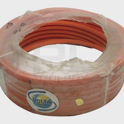 NEW VOLTA BELT VO17mm TRAPEZOIDAL SOLID belt ORANGE VO17B 50