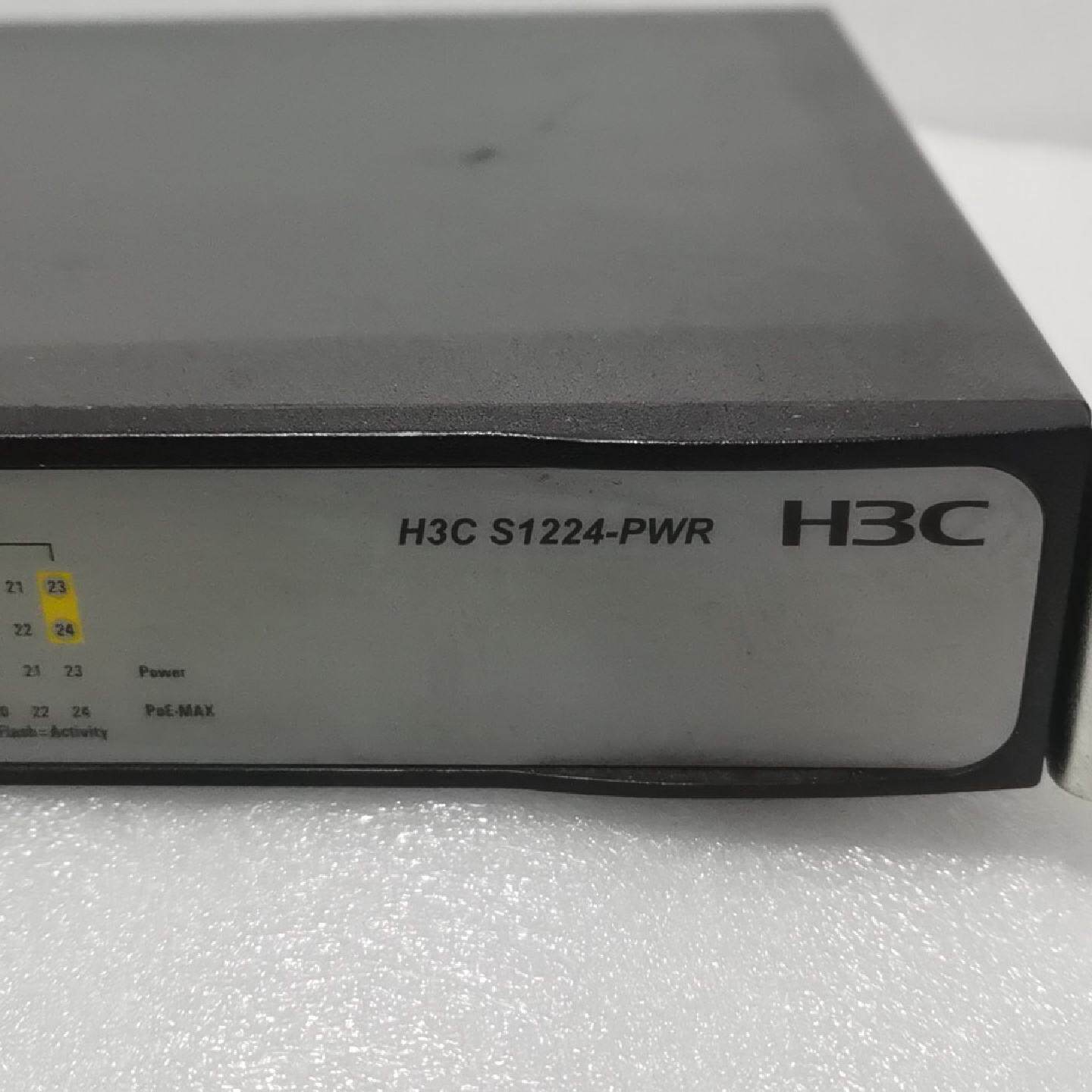 议价--H3C S1224-PWR 24口全千兆POE交换机无拆无修