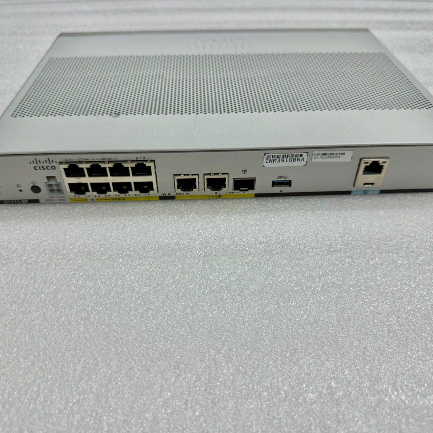 思科路由器 C1111-8P C1111X-8P 原装二手,--议价商品